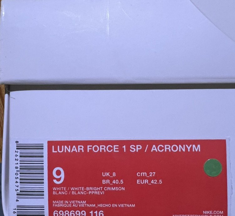 Nike Acronym Lunar Force 1 Sp