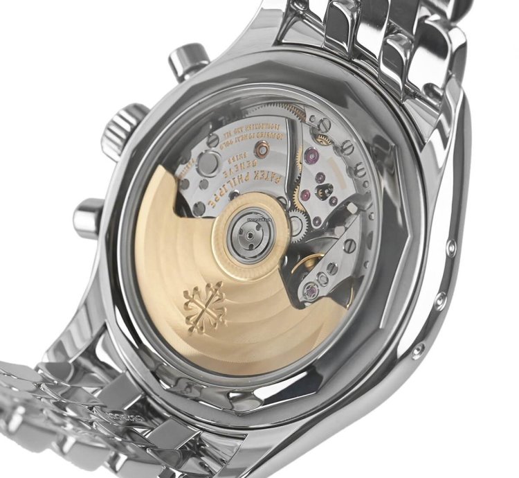 Patek Philippe Annual Calendar Chronograph Steel Annual Calendar Chronograph Power Day Night Silver 40 5mm Box Papers 5960 1a-001