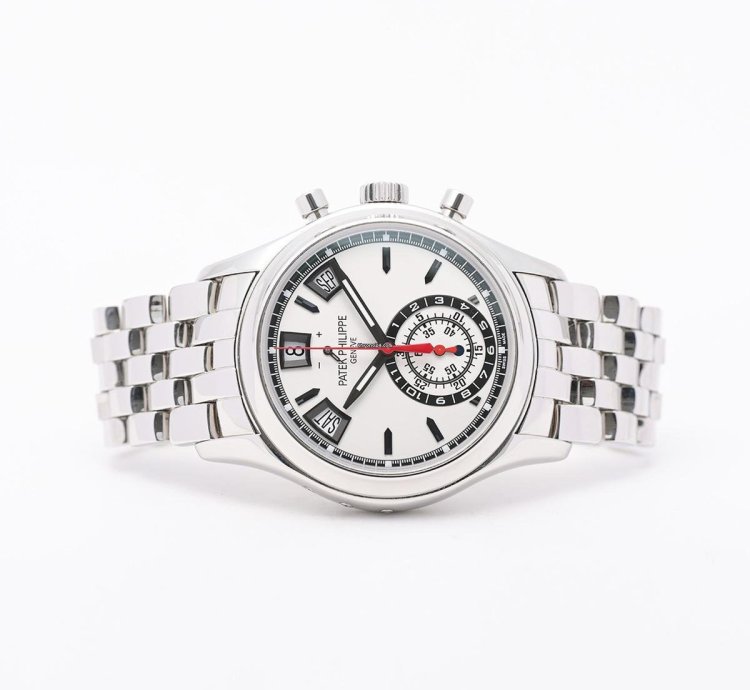 Patek Philippe Annual Calendar Chronograph White 5960 1a