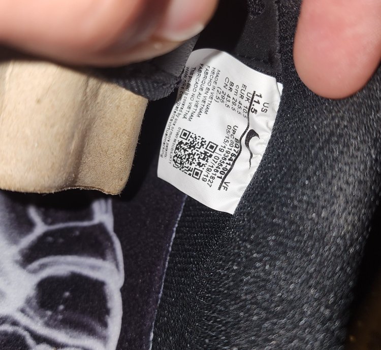 Nike Air Force 1 07 Skeleton Qs Deadstock