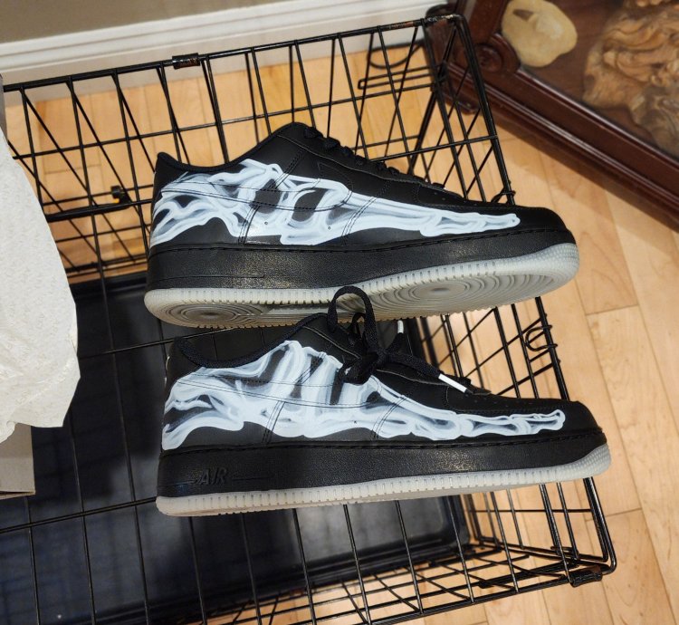 Nike Air Force 1 07 Skeleton Qs Deadstock