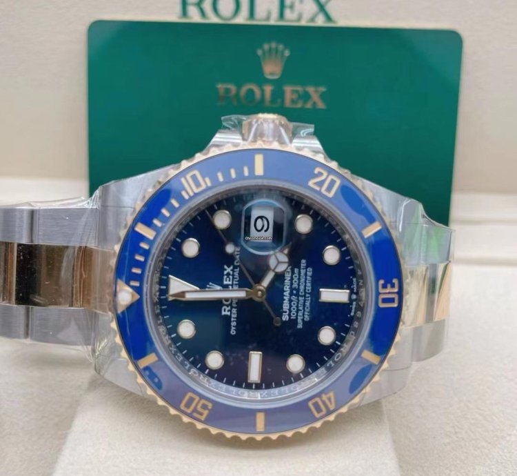 Rolex Submariner Date 126613lb 41mm Date Steel Yellow Gold Two Tone Blue Bezel Blue Dial 2022