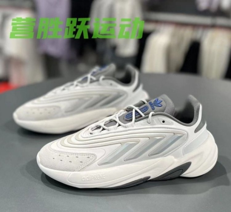 Adidas Ozelia Grey Blue Running Shoes