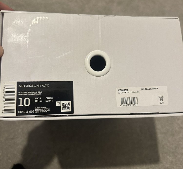 Nike Air Force 1 Alyx Trainers