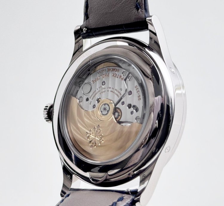 Patek Philippe Annual Calendar Complications 5396g-017 Annual Calendar Moon Phases White Gold Blue Dial 2024