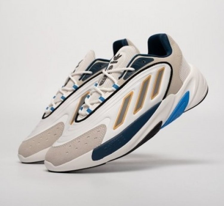 Adidas Ozelia White Strong Navy White Sneakers
