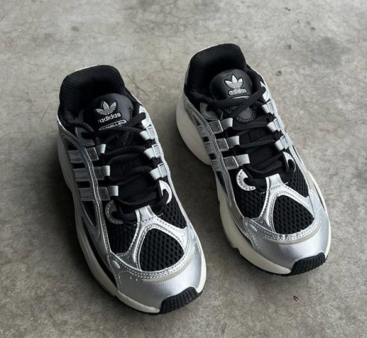 Adidas Ozmillen Silver Black Sneakers