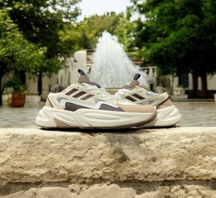 Adidas Ozwave Brown Cream Sneakers