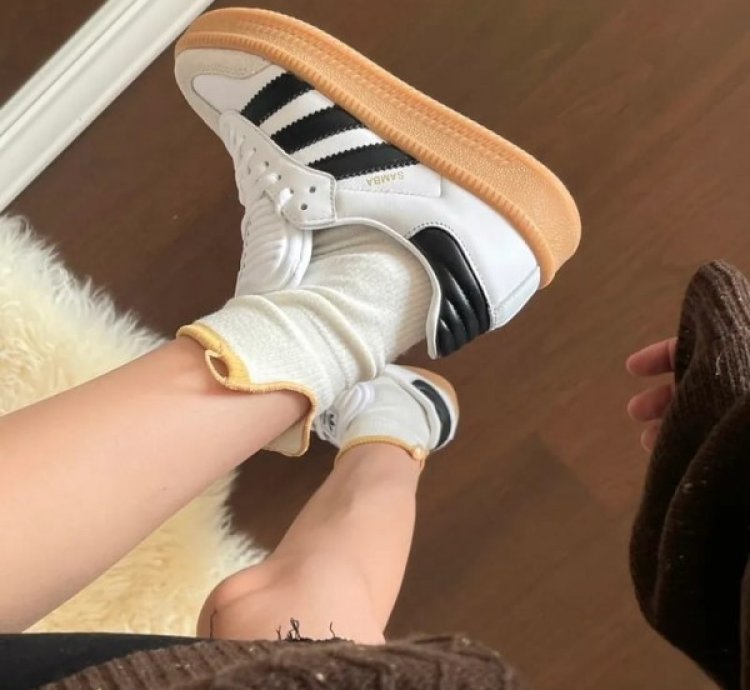Adidas Palace X Puig Samba White Sneakers