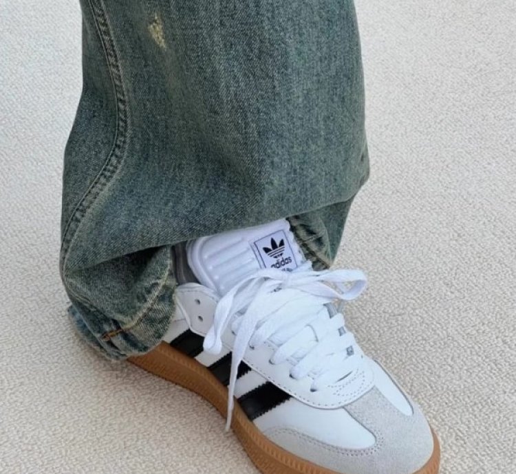 Adidas Palace X Puig Samba White Sneakers