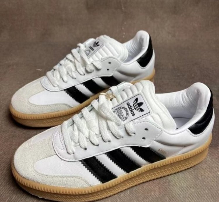Adidas Palace X Puig Samba White Sneakers