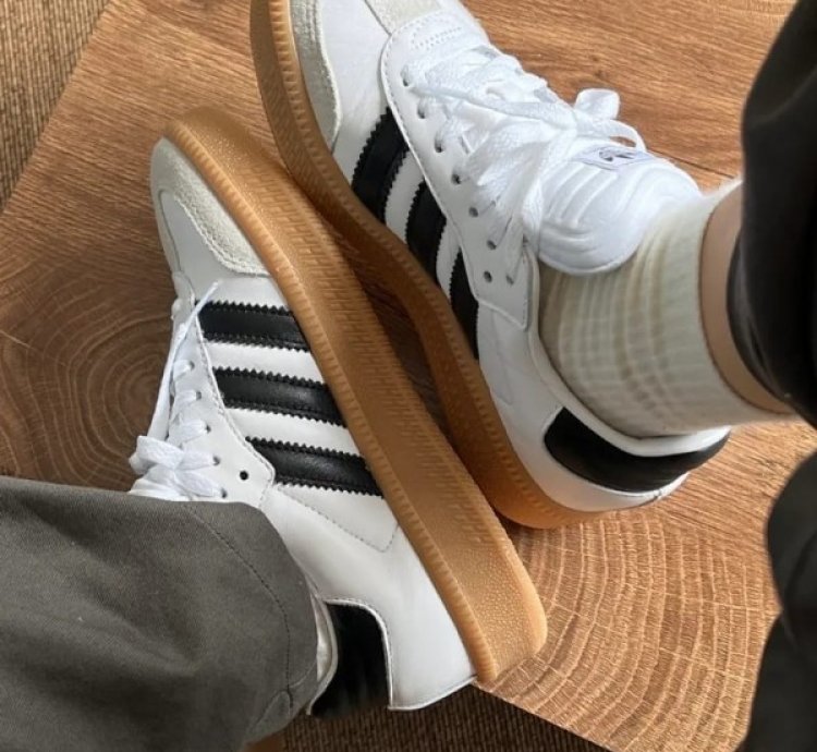 Adidas Palace X Puig Samba White Sneakers
