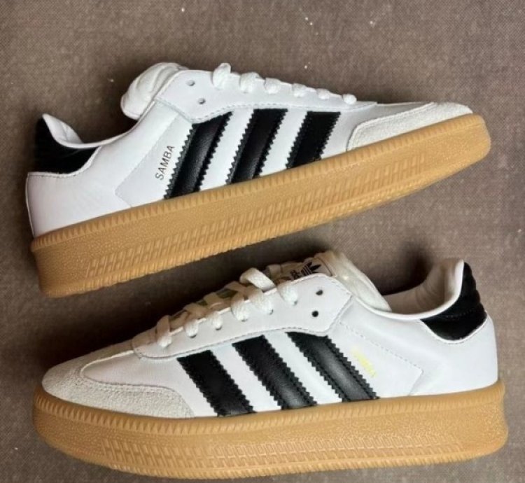 Adidas Palace X Puig Samba White Sneakers