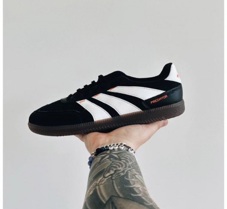 Adidas Predator Freestyle Black White Sneakers