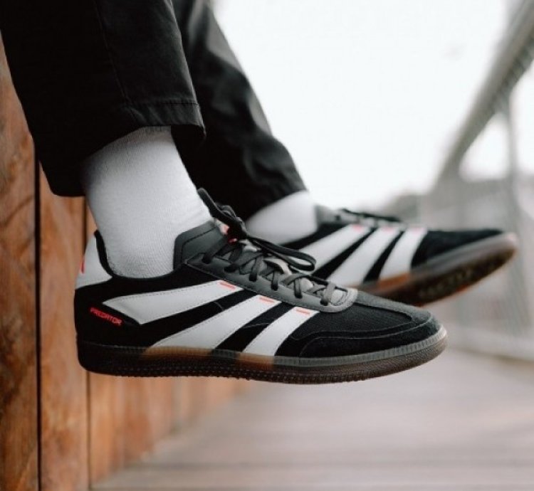 Adidas Predator Freestyle Black White Sneakers