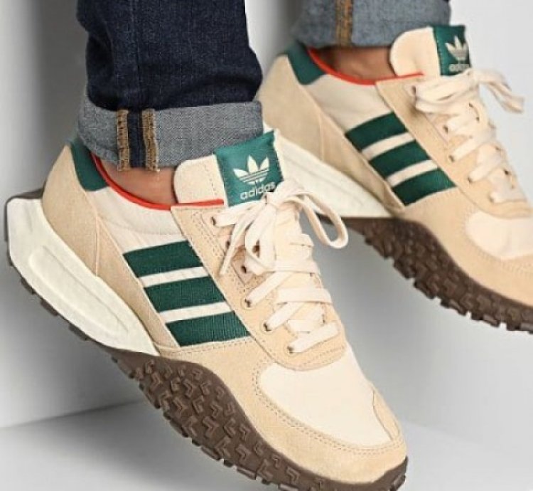 Adidas Retropy E5 Wrp Dark Beige Green Running Shoes