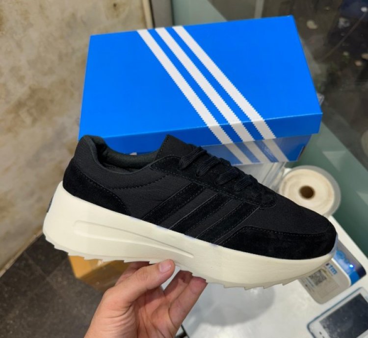 Adidas Retropy Fear Of God Black White Sneakers