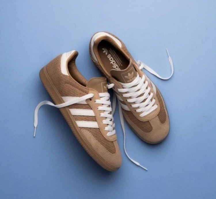 Adidas Samba Cardboard Dessert Brown Sneakers