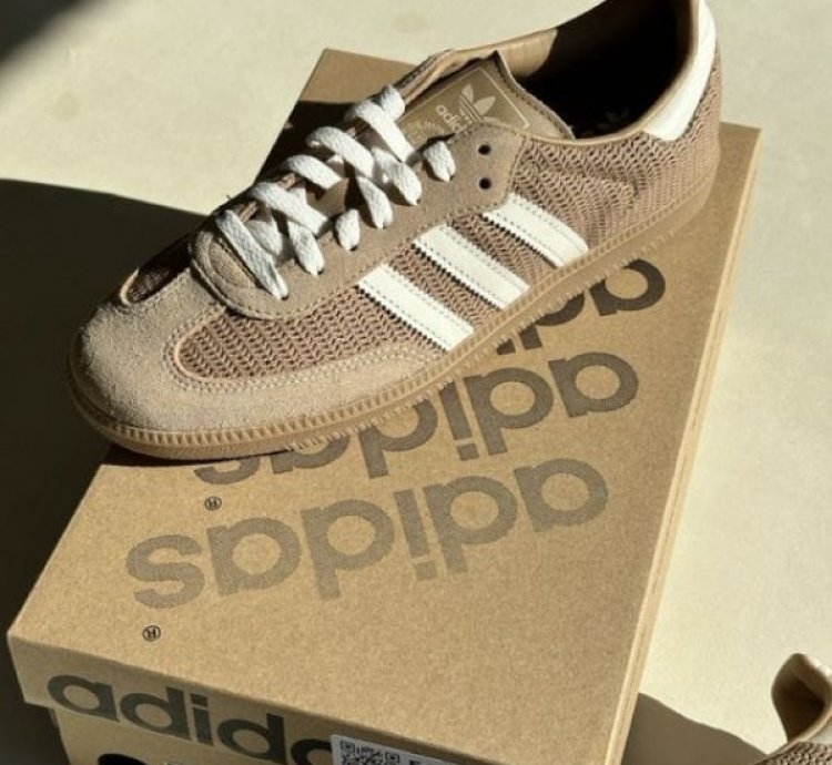 Adidas Samba Cardboard Dessert Brown Sneakers