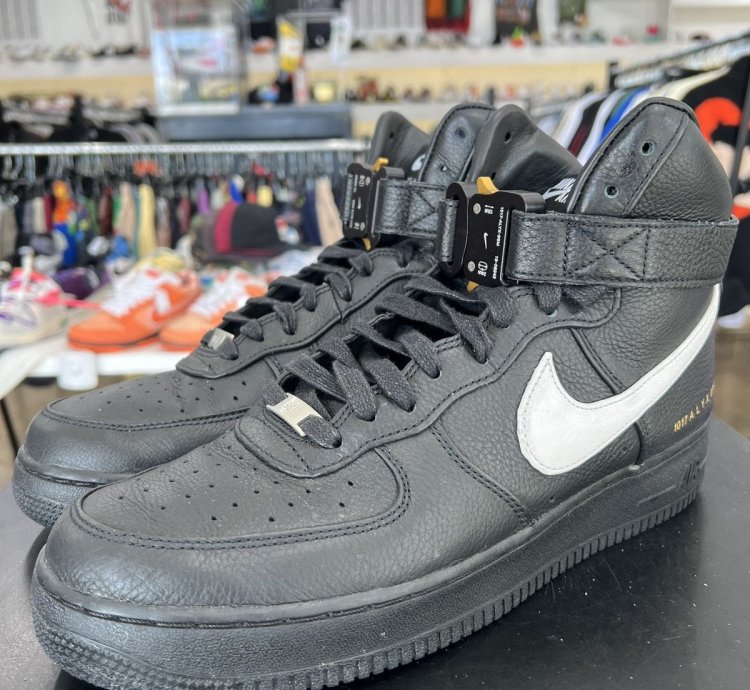 Nike Air Force 1 High 1017 Alyx 9sm Black Sz 12 2020