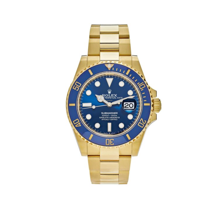 Rolex Submariner Date 126618lb Yellow Gold Blue Dial 2023