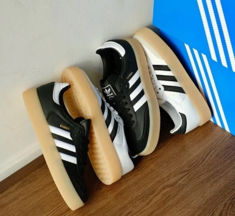 Adidas Samba Gum Sole Black Sneakers