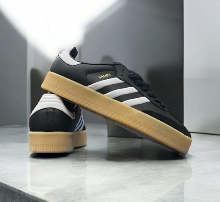 Adidas Samba Gum Sole Black Sneakers