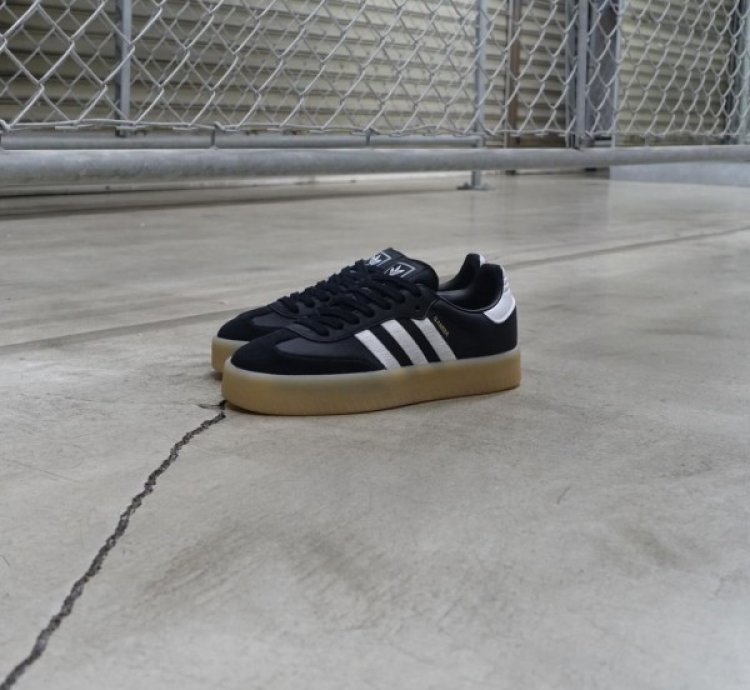 Adidas Samba Gum Sole Black Sneakers