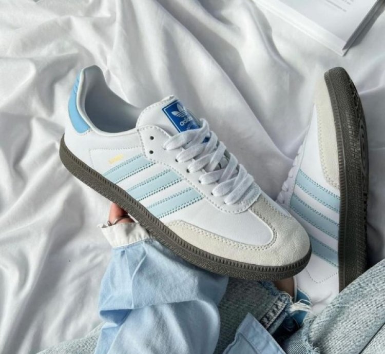 Adidas Samba Halo Blue Sneakers