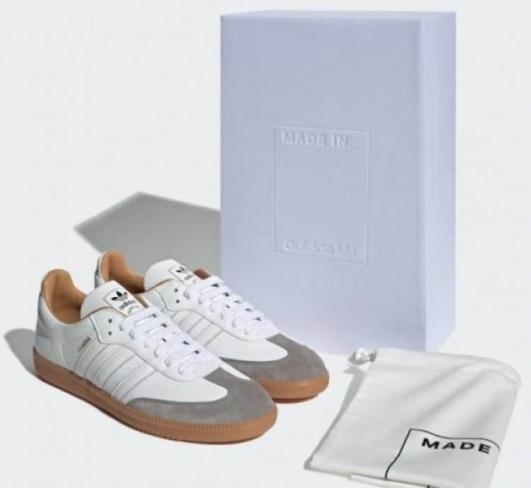 Adidas Samba Made In Italy White Sneakers