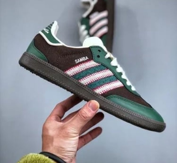 Adidas Samba Notitle Green Sneakers