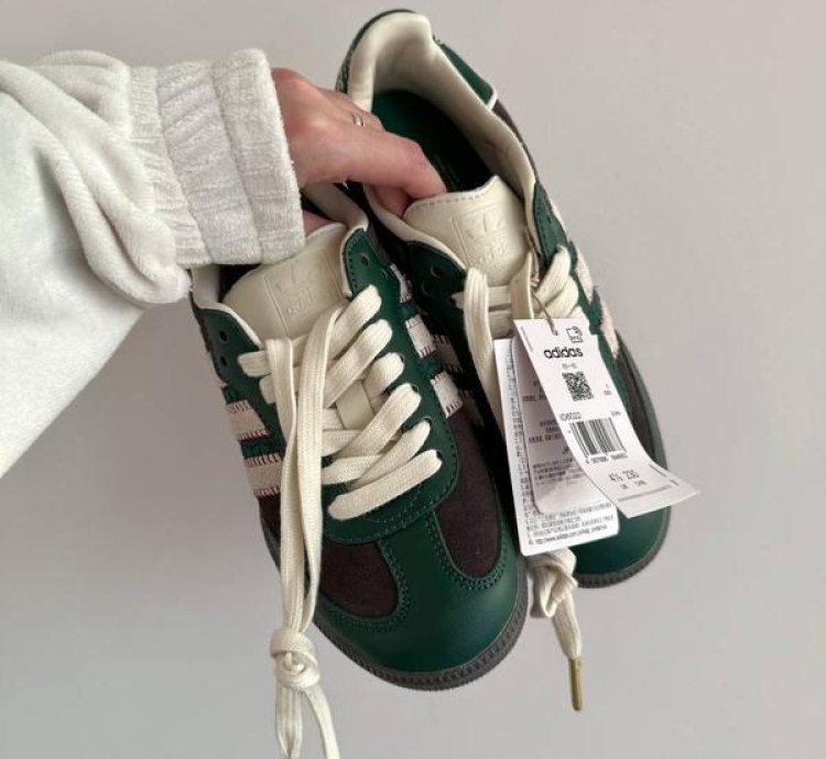 Adidas Samba Notitle Green Sneakers