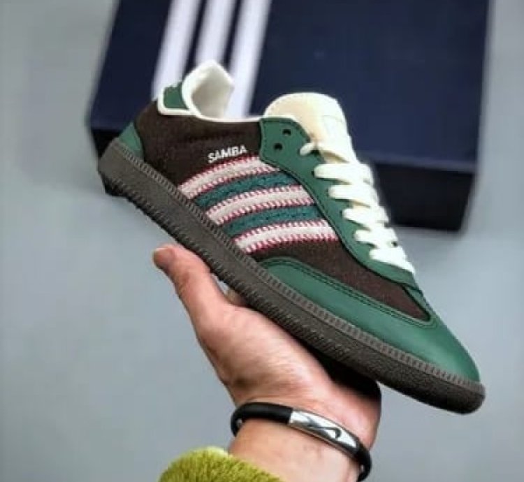 Adidas Samba Notitle Green Sneakers