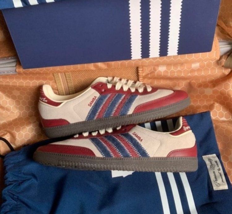 Adidas Samba X Notitle Red Sneakers