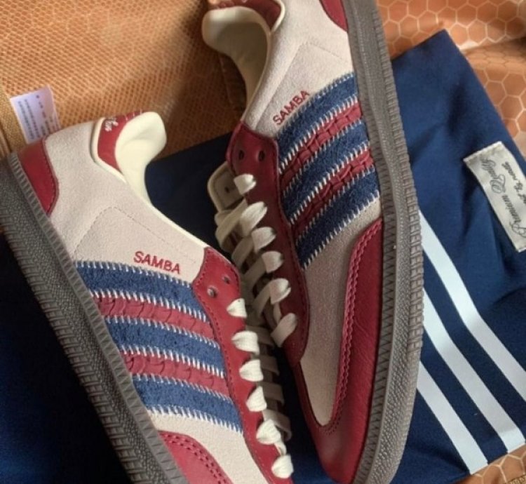 Adidas Samba X Notitle Red Sneakers