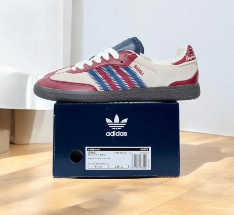 Adidas Samba X Notitle Red Sneakers