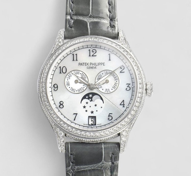 Patek Philippe Annual Calendar Complications Diamond White Gold 38mm