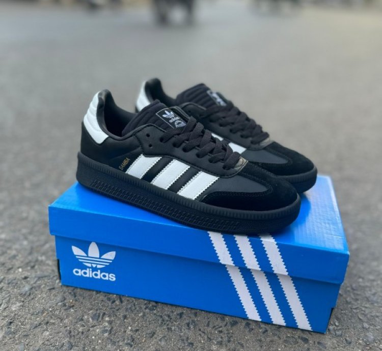Adidas Samba X Xlg Black Sneakers