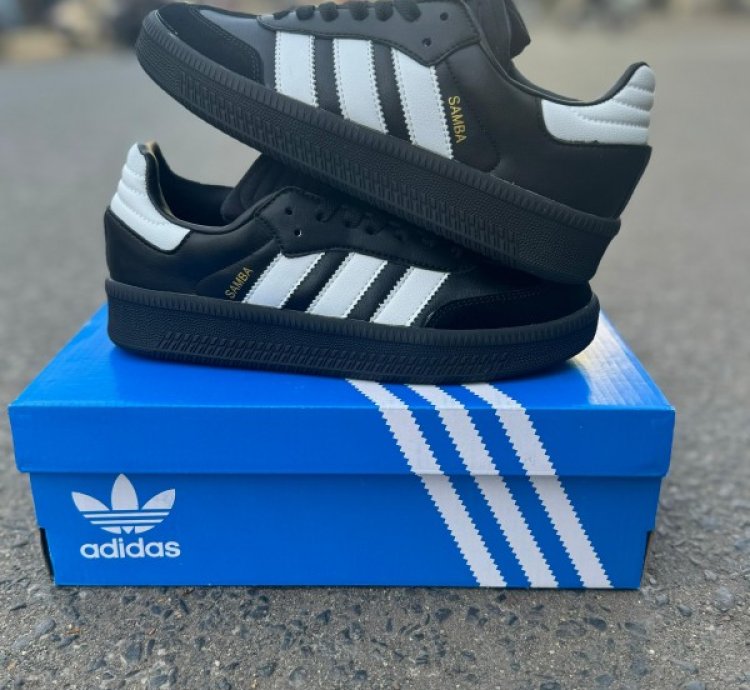 Adidas Samba X Xlg Black Sneakers