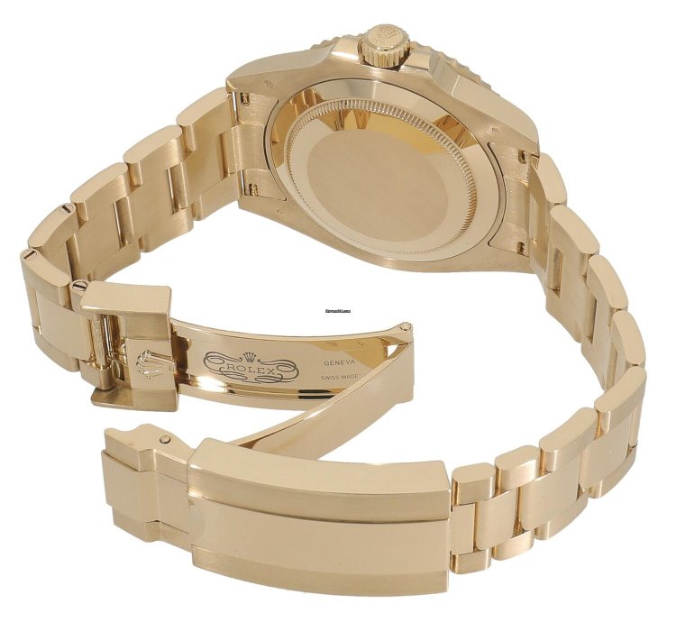 Rolex Submariner Date 126618ln Automatic Yellow Gold Like New Unworn