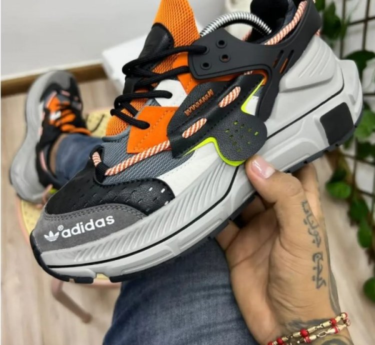 Adidas Sikaige Black Grey Orange Sneakers