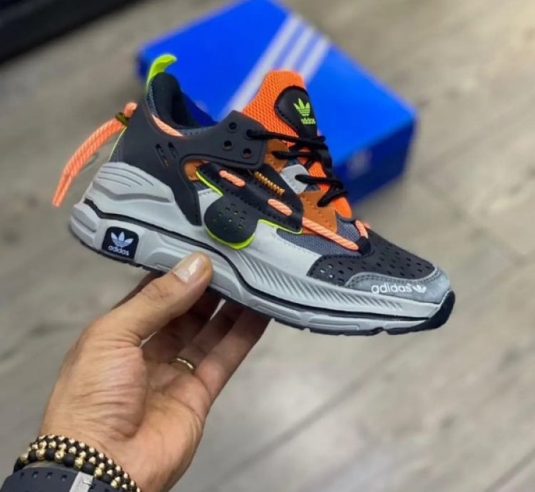 Adidas Sikaige Black Grey Orange Sneakers