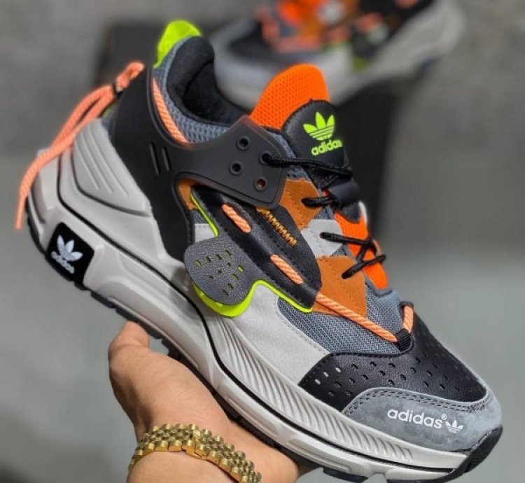 Adidas Sikaige Black Grey Orange Sneakers