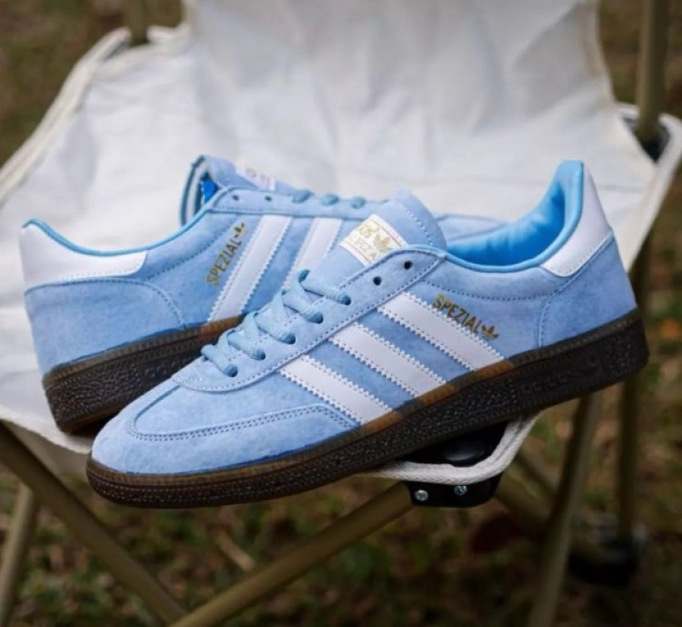 Adidas Spezial Light Blue Sneakers