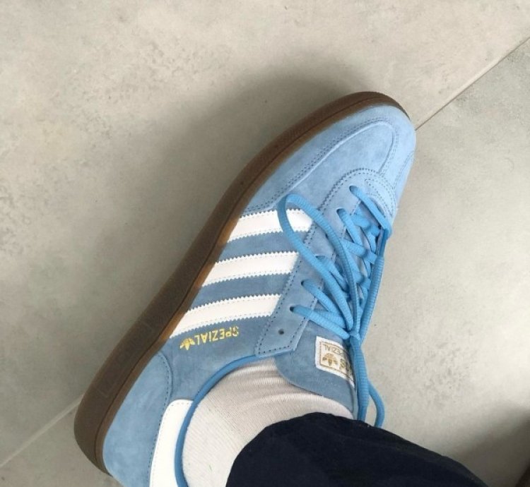 Adidas Spezial Light Blue Sneakers