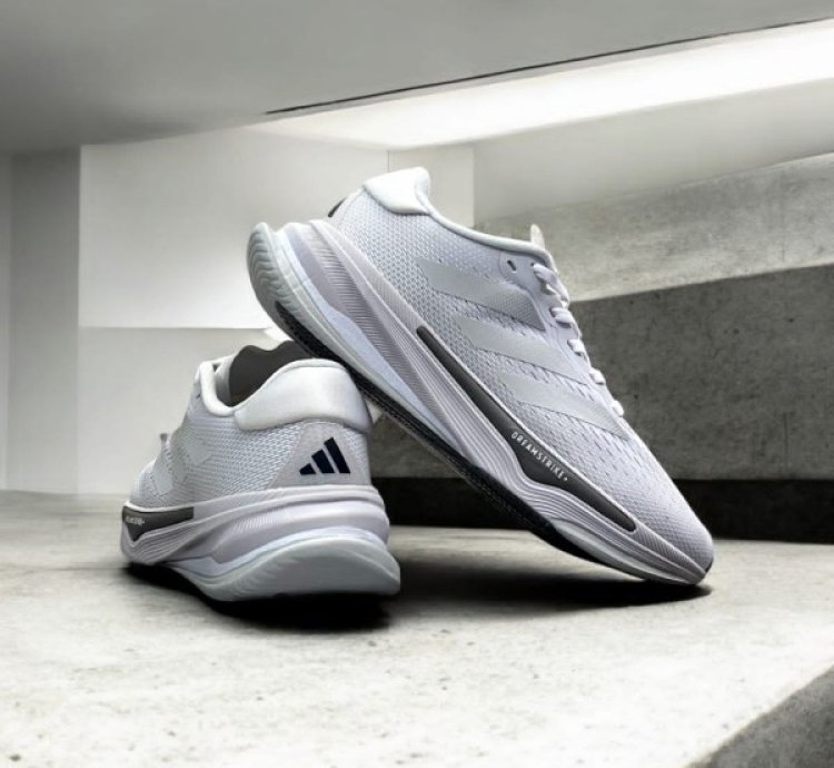 Adidas Supernova Grey White Running Shoes