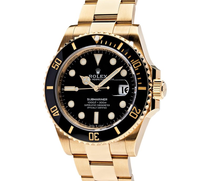 Rolex Submariner Date 126618ln Yellow Gold Black Dial 2025