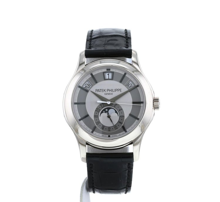 Patek Philippe Annual Calendar En Or Blanc Ref 5205 Vers