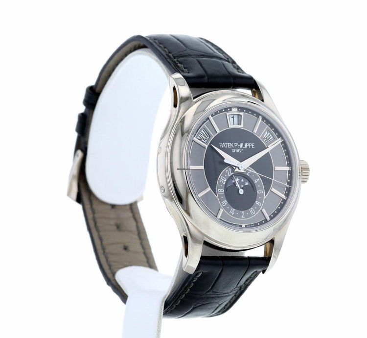 Patek Philippe Annual Calendar En Or Blanc Ref 5205g Vers