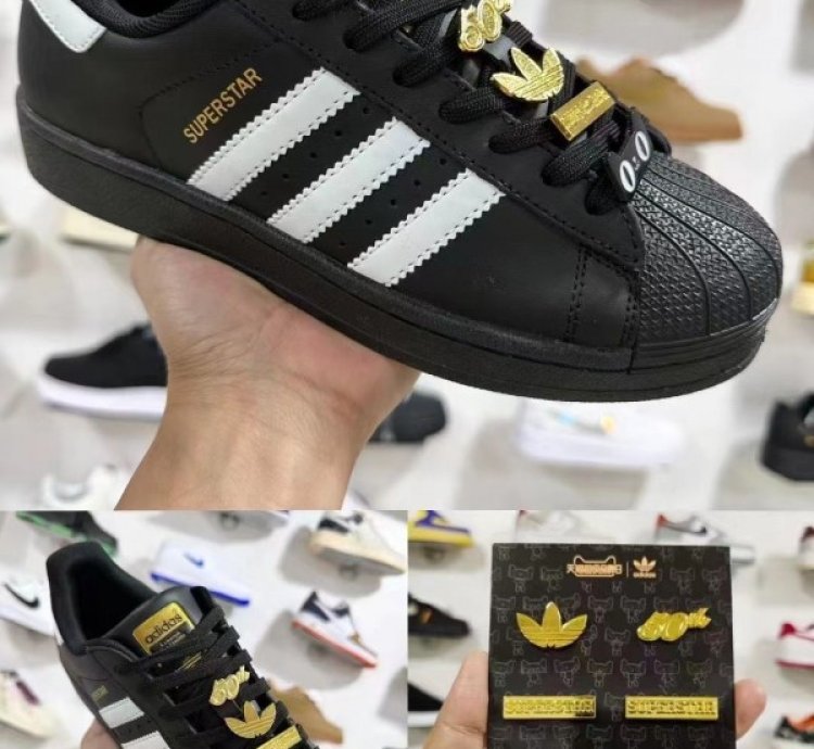 Adidas Superstar Steel Logo Sneakers
